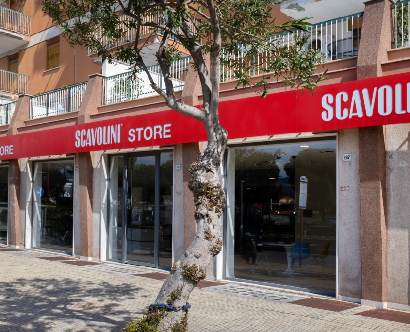 Facciata negozio Scavolini Store Viale della Regione Siciliana Nord Ovest, 291, Palermo